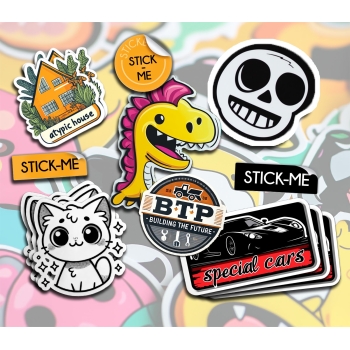 Custom sticker